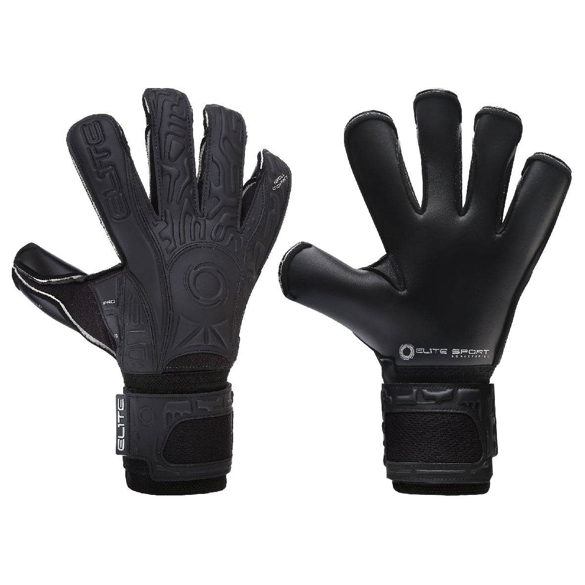 Elite Black Solo 2026 Goalkeeper Gloves – EliteSportUSA