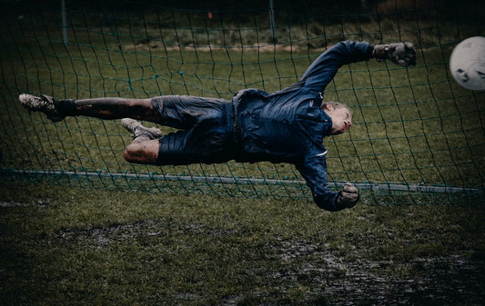 Soccer Goalkeeper in Tough Conditions