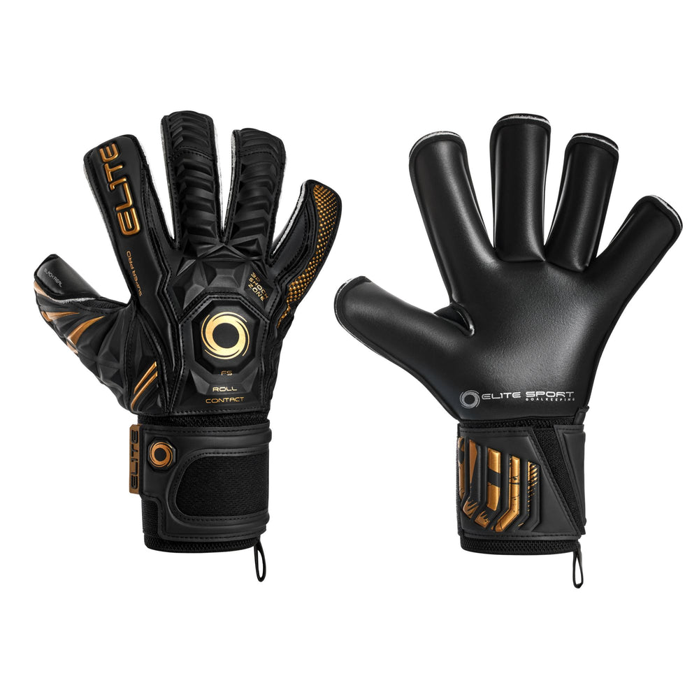 Black Real 2024-2025 Goalkeeper Gloves