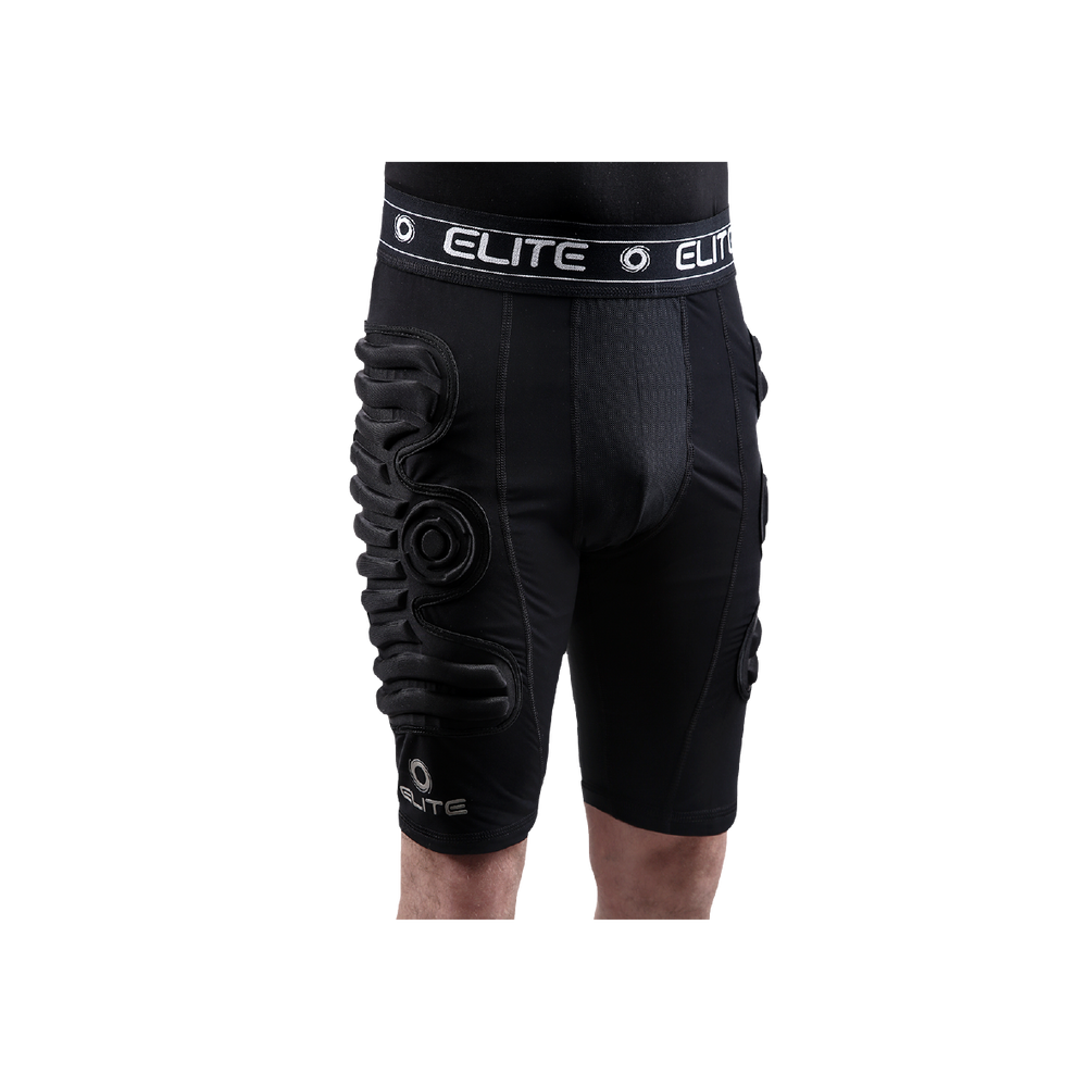 Elite Sport Goalkeeper Elite BaDS Compression Shorts 3 MM - Black